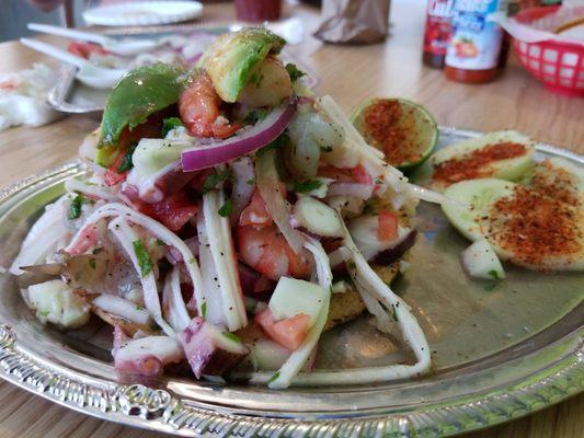 Tostada Mixta