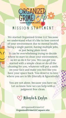 MISSION STATEMENT