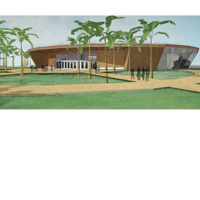 Rendering for a museum in Saudi Arabia.