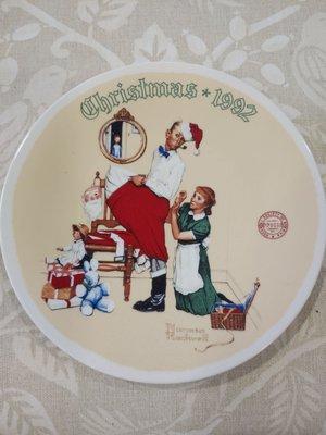 Norman Rockwell decorative plate