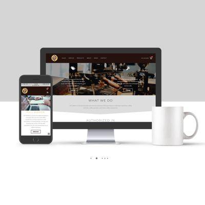 VP Coffee E-Commerce Web Design Package