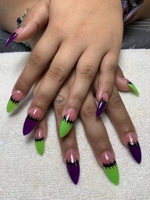 Green n Purple