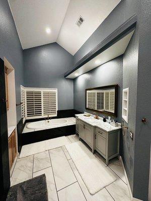 Bathroom and paint