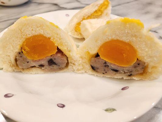 Salted Yolk Banh Bao ($2.50 each). Too much bread to meat ratio. 7/23/2022