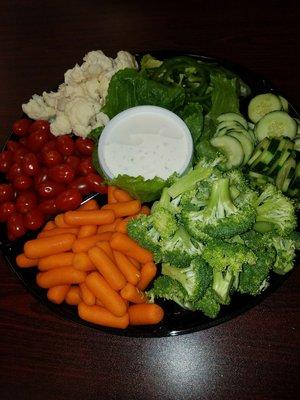 Fresh vegetable platter