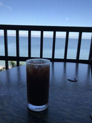 Bloodies on the lanai.