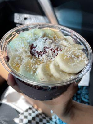 6/25/24 Açaí bowl, pretty good, but not the best I've had