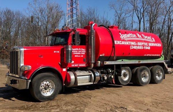 Janette & Son's Excavating Septic Services