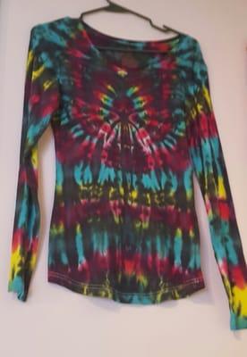 Large selection of Awesome Tye Dye! Custom dying available at fantastic pricing!