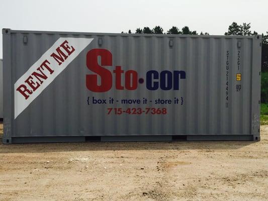 Rent a 20' Container for On-Site or Moving!