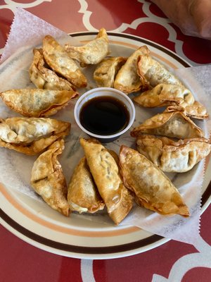 These were the best part of our meal. Crispy fried wontons.