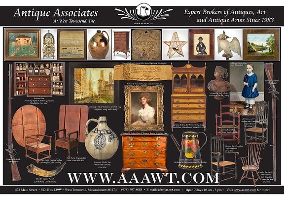 Our January 2018 Maine Antiques Digest Ad Preview!