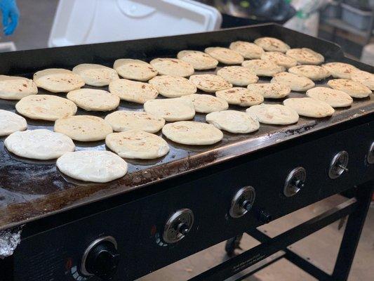 Deliciosas pupusas