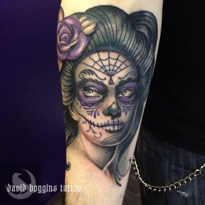 Day of the dead girl by David Boggins