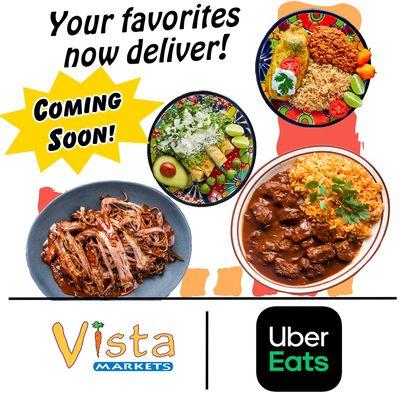 Uber Eats is Coming Soon!