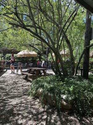 Patio dining on the river!!!