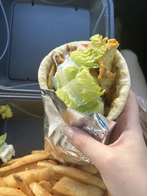 Chicken Gyro Sandwich