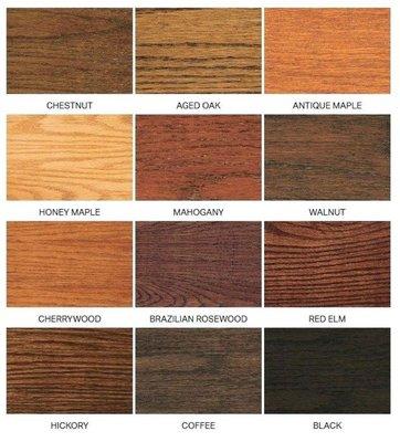 Graining colors available