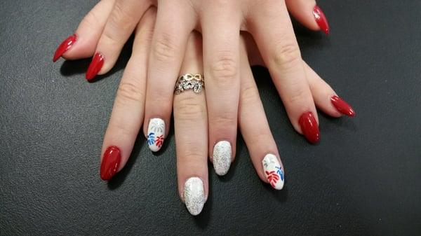 July 4th nails