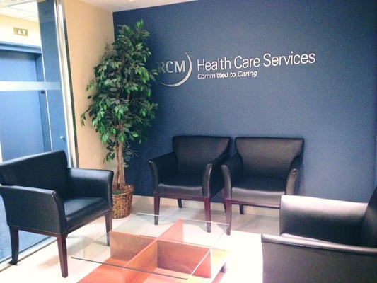 RCM Health Care Services Lobby