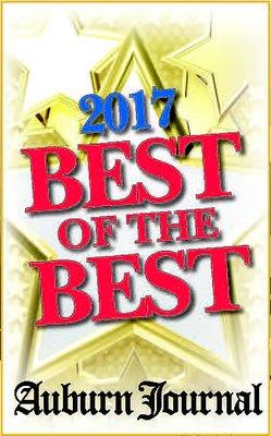 "Movin On Up K9 Training" Being Named "Best Dog  Training" and Awarded the   "BEST OF THE BEST" By The Readers Of The Auburn Journal