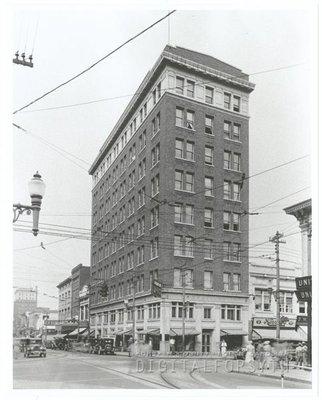 Located within the historic O'Hanlon's building, built in 1915 in downtown Winston Salem, NC.