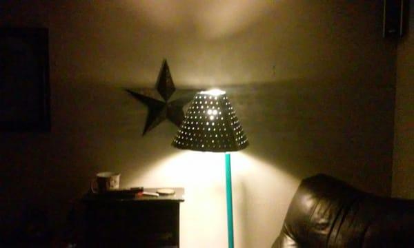 A custom lampshade