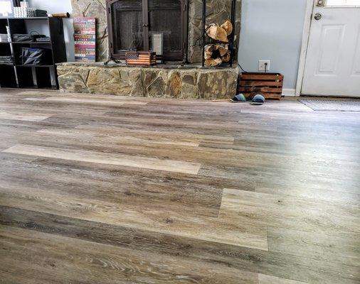 Luxury Vinyl Plank is durable and beautiful