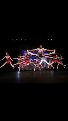 Circle Players's production of Bring It On the musical at the Looby Theatre.