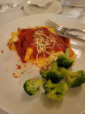 PEF Union meeting lasagna