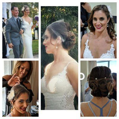 Beautiful Gatsby Wedding Hair and Makeup