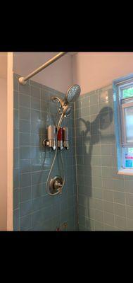 Shower kit installation