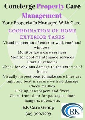 Personal property care management