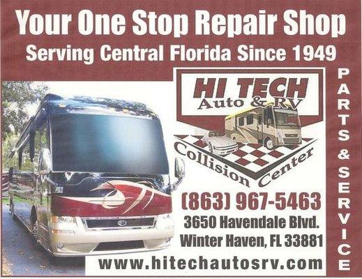 Hi Tech RV and Auto Repair