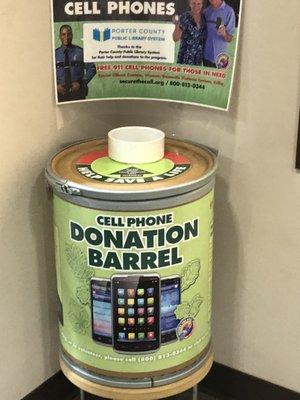 Cell phone recycling