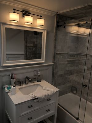 Small bathroom done during COVID, no job is too big or small for our team of experienced professionals