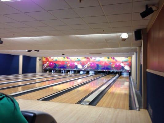 Bowling lanes