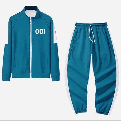 Squid Game player 001 track suit