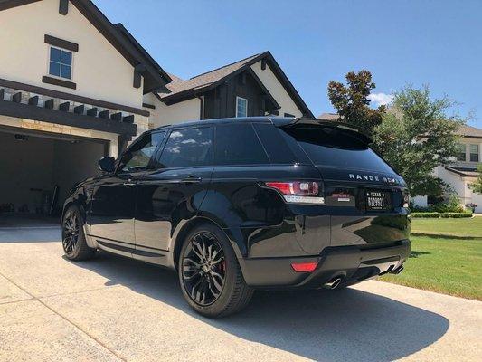 Range Rover Sport blacked out and coated in Modesta's BC-05 & BC-06!