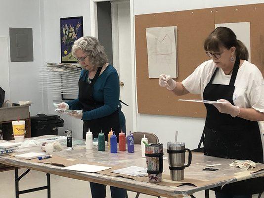 Waynesville Art School: Acrylic Pour Workshop