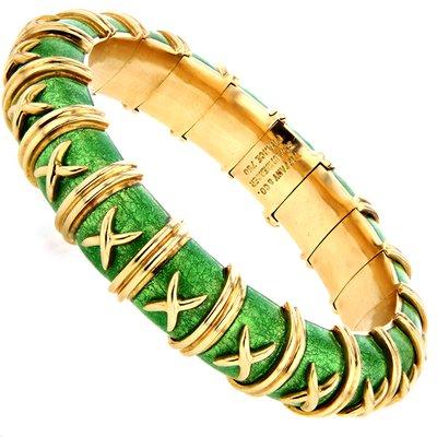 Tiffany Slunberger Enamel bracelet