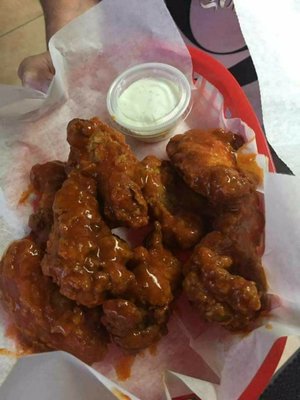 Monday 4pm until 8pm 
Wing night