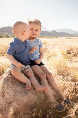 Family Portrait Session - The family was on vacation and wanted to get pictures done to remember their time together.