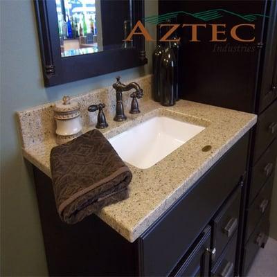 Aztec Marble Vanity Countertop