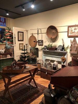 Booth at Dater House and Friends Antiques.