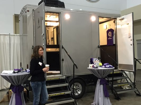 Rent your Luxury Restroom Trailer at Port O Jonny, Inc.