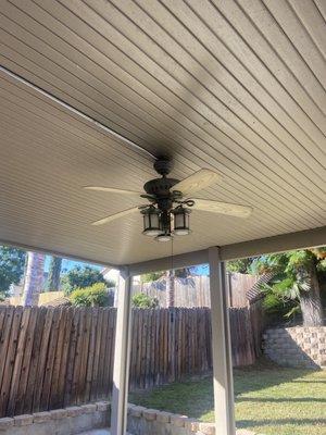 Outdoor Ceiling fan replacement