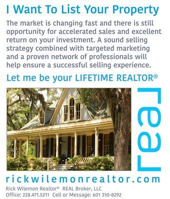 Listing has never been so easy! Call me today and let's sell your home while we search for your new dream HOME.