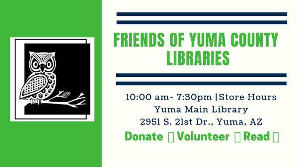 Friends Of The Yuma County Libraries