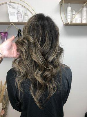 Balayage retouch